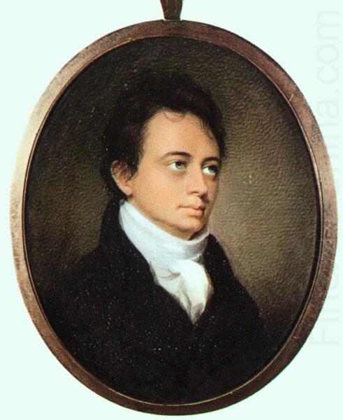 Portrait of Washington Allston, Malbone, Edward Greene